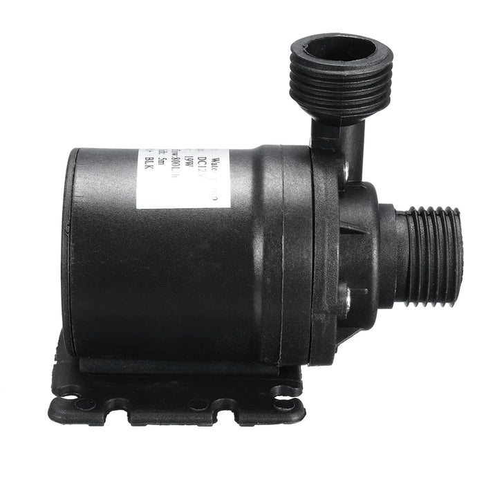 Pompa dell'acqua Ultra silenziosa Mini DC 12V 19W 800L/H motore Brushless sommergibile pompa dell'acqua dell'acquario fontana dello stagno per il giardino del serbatoio di pesce