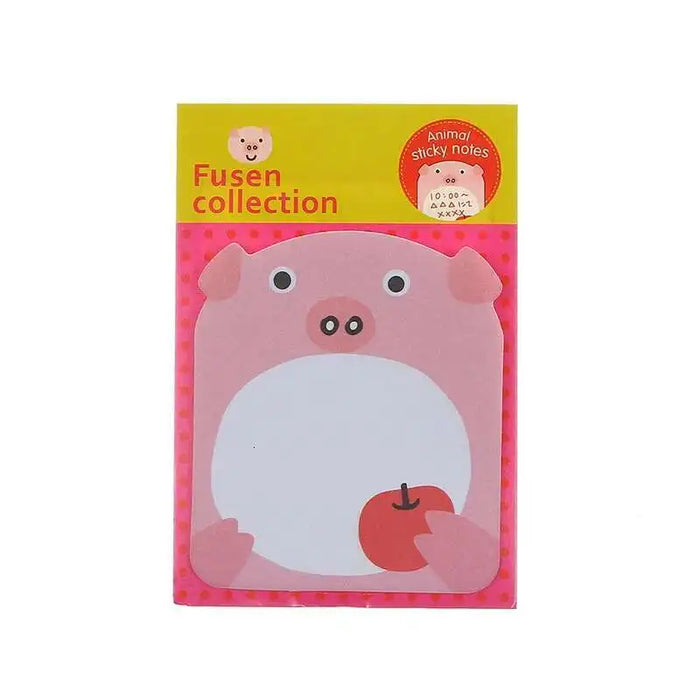 1 pz adesivo carino animale kawaii note adesive blocco note memo pad ufficio scuola forniture di cancelleria panda gatto lepre segnalibro post