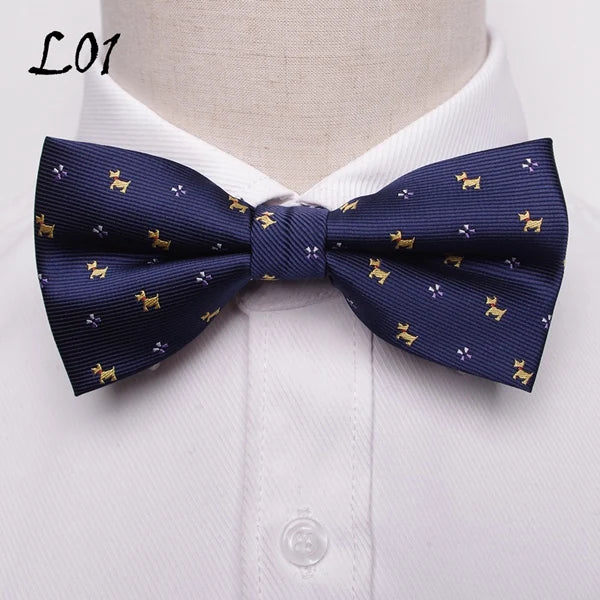 Papillon da uomo formale cravatta del ragazzo degli uomini di affari di Modo Camicia di Vestito da sposa bow tie Maschio krawatte legame regalo