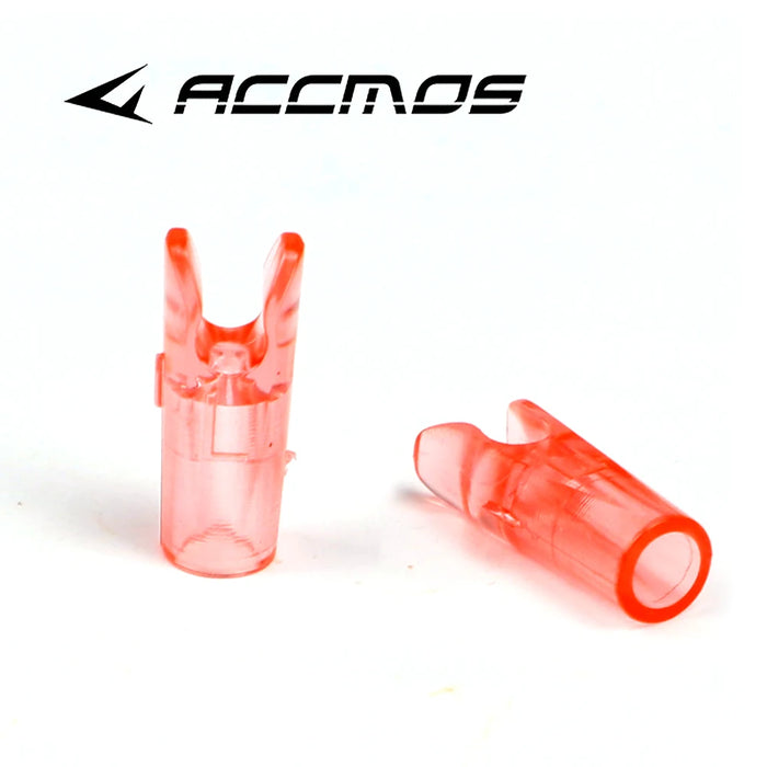 60 pz FAI DA TE In Plastica Freccia Spille Nocks Formato L E Taglia S Per ID4.2mm ID6.2mm 3.2mm Freccia Albero Tiro Con Arco accessorio