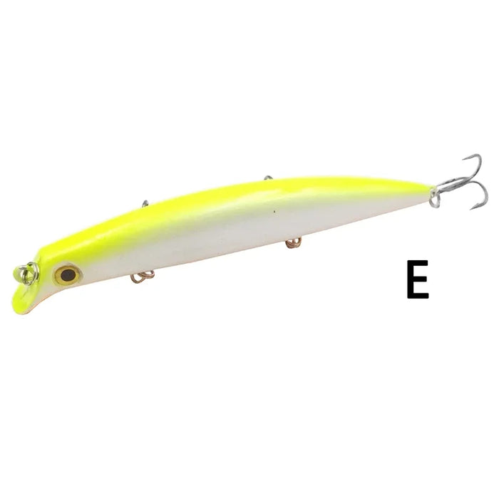 OUTKIT Richiamo di Pesca 1PC Laser Minnow 16g 12cm Wobbling Minnow Richiamo Galleggiante Esca Dura Pesca Wobblers Crankbait Artifici
