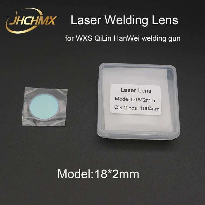 JHCHMX fibra Laser saldatura a mano lente ottica protettiva guarnizione anello a molla per saldatura 18*2 20*2/3/4mm 1064nm per WSX QiLin HanWei