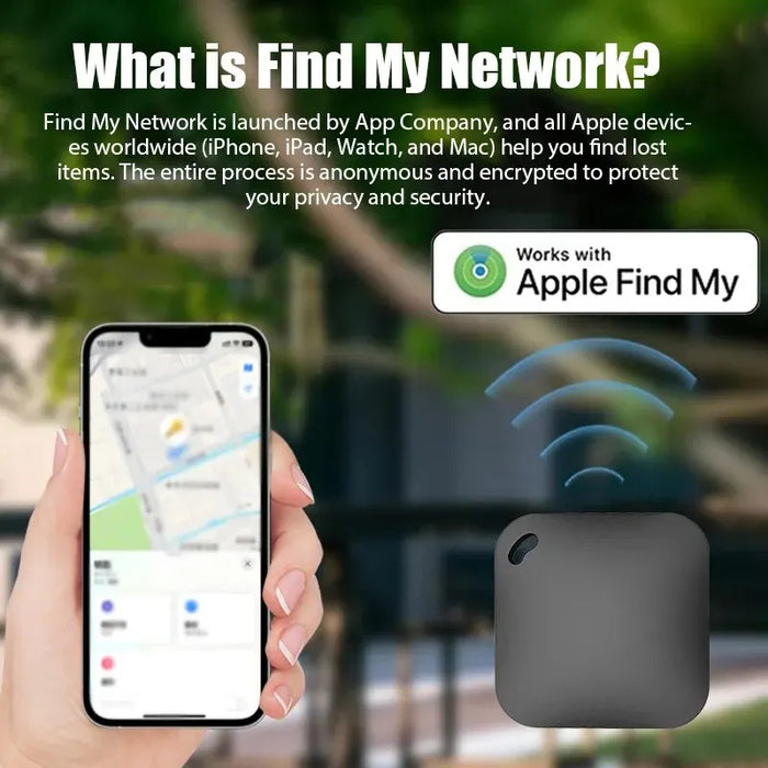 Il localizzatore GPS Bluetooth intelligente funziona con Apple Trova la mia APP ITag Dispositivo di promemoria anti-smarrimento Localizzatore nominale MFI Chiave per auto Pet Kids Finder