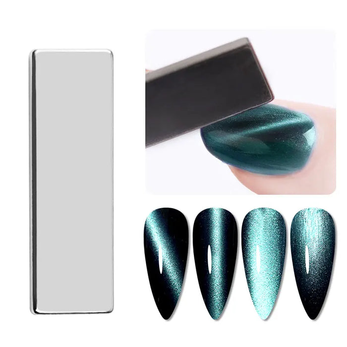 BORN PRETTY 1 Pz Forte Gatto Bastone Magnetico Manico Nero Piastra Effetto 9D Per Gatto Gel Magnetico Nail Art Board Strumento di Arte Del Chiodo FAI DA TE