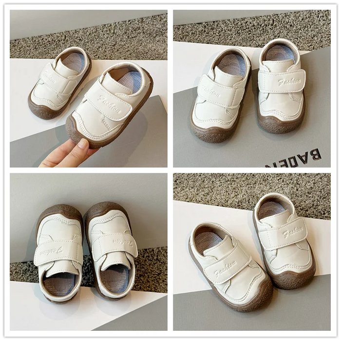 Primavera autunno neonate ragazzi scarpe Casual bambini Sneakers suola morbida antiscivolo neonato primi camminatori scarpe scarpe in pelle per bambini