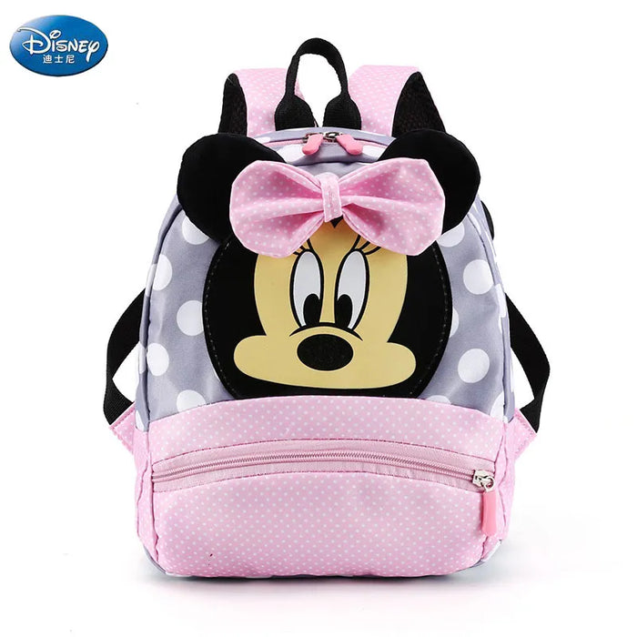 Zaino Disney Cartoon per neonati maschi ragazze Minnie topolino bambini adorabile zainetto scuola materna zainetto regalo per bambini