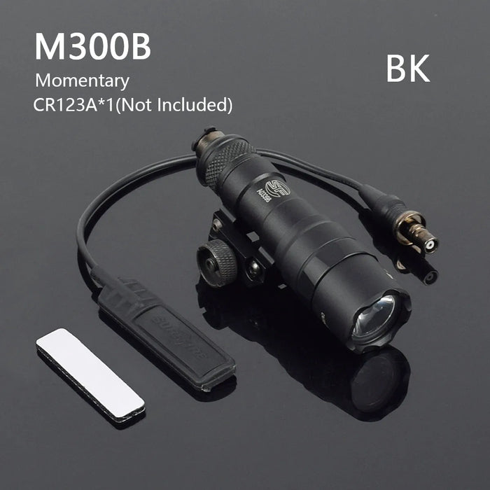 Tattico Surefire M300 M300A MINI Scout Luce Fucile Caccia Torcia A LED Airsoft Arma Pistola Luce Lanterna Torcia AR15 HK416