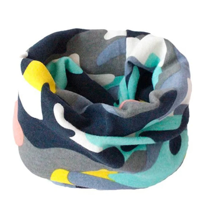 Nuovo autunno inverno bambini sciarpa di cotone LIC bambini bambino sciarpa al collo ragazzi ragazze sciarpe bambino collare caldo O anello fazzoletto da collo magico