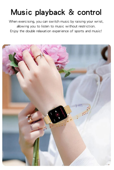 Smart Watch per uomo donna regalo per Xiaomi Full Touch Screen Sport Fitness orologi BT Call Digital Smartwatch orologio da polso 2024 nuovo