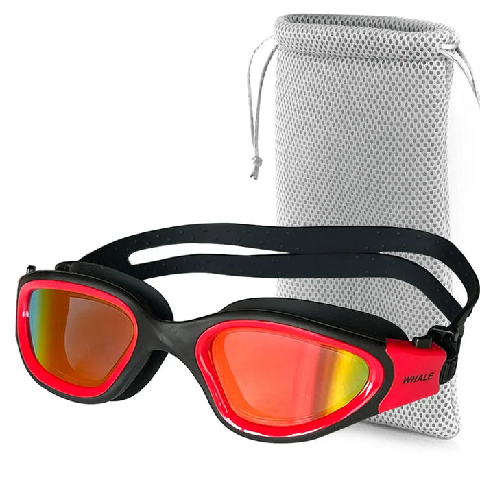Lenti professionali per protezione UV antiappannamento per adulti Uomo Donna Occhialini da nuoto Occhiali da nuoto in silicone regolabili impermeabili in piscina