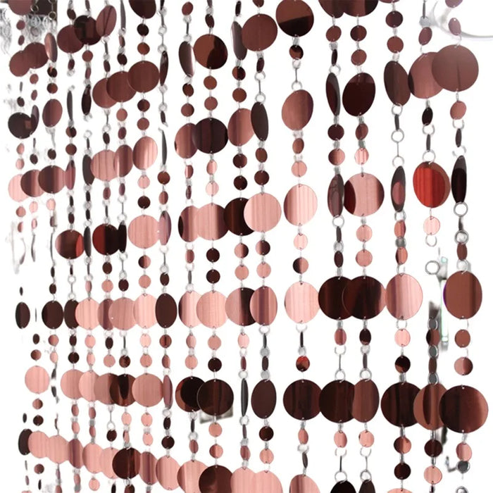Paillettes in PVC Tende Articoli per la casa partizioni Tenda in plastica Forniture per la casa Decorazione festiva di nozze