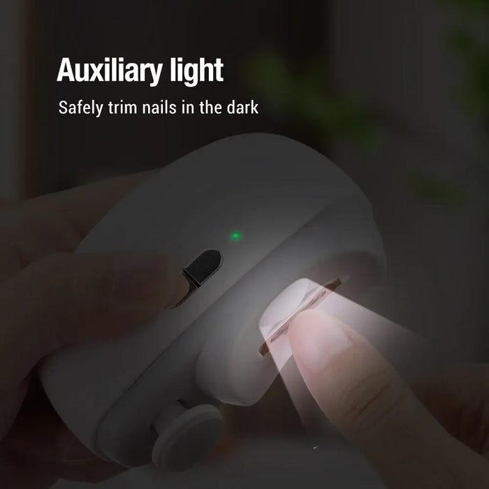 Tagliaunghie elettrico rettifica e lucidatura 2 in 1 smerigliatrice per unghie automatica portatile multifunzionale strumento elettrico per Manicure