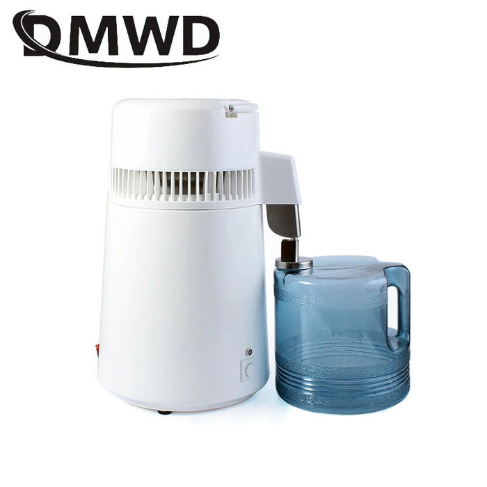 DMWD distillatore di acqua pura 4L filtro macchina per acqua distillata dentale in acciaio inox depuratore di distillazione elettrica brocca 110V 220V