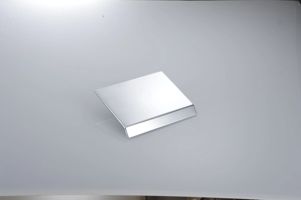 BECOLA Beccuccio per rubinetto a parete Beccucci quadrati e rotondi in ottone cromato/nero Accessori per rubinetti per doccia a cascata