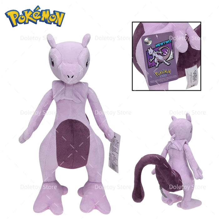 37 cm Originale Pokemon Peluche Mewtwo Anime Morbido Peluche Giocattolo Kawaii Bambole Del Fumetto Regali Di Compleanno Di Natale per I Bambini