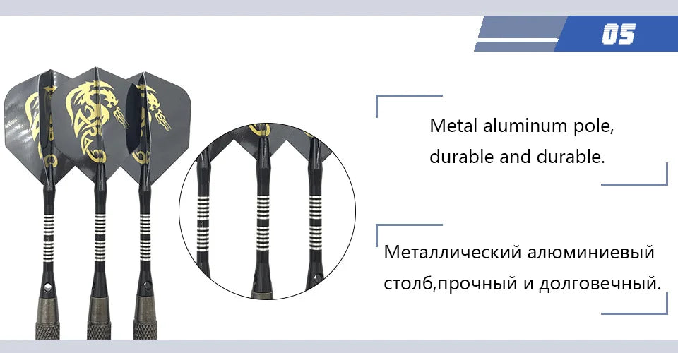 Yernea 3 Pz 20g Professionale Duro Dardo Lunghezza Totale 16 cm Acciaio Tip Freccette Tungsteno Barile Dart Albero di Alluminio freccette Voli