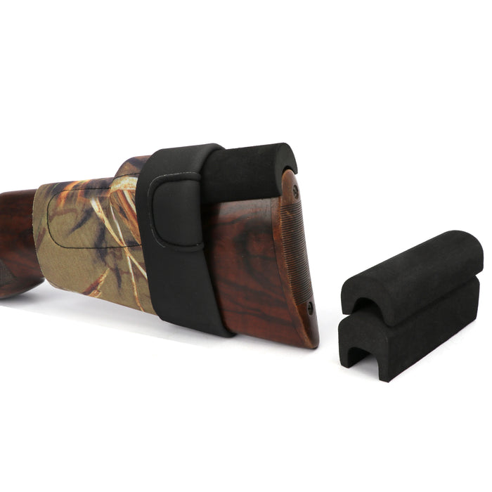 Tourbon Accessori da caccia Pettine per pistola Poggiaguancia Raiser Pistola Buttstock Copertura antiscivolo Neoprene Slip On con 3 inserti pastiglie