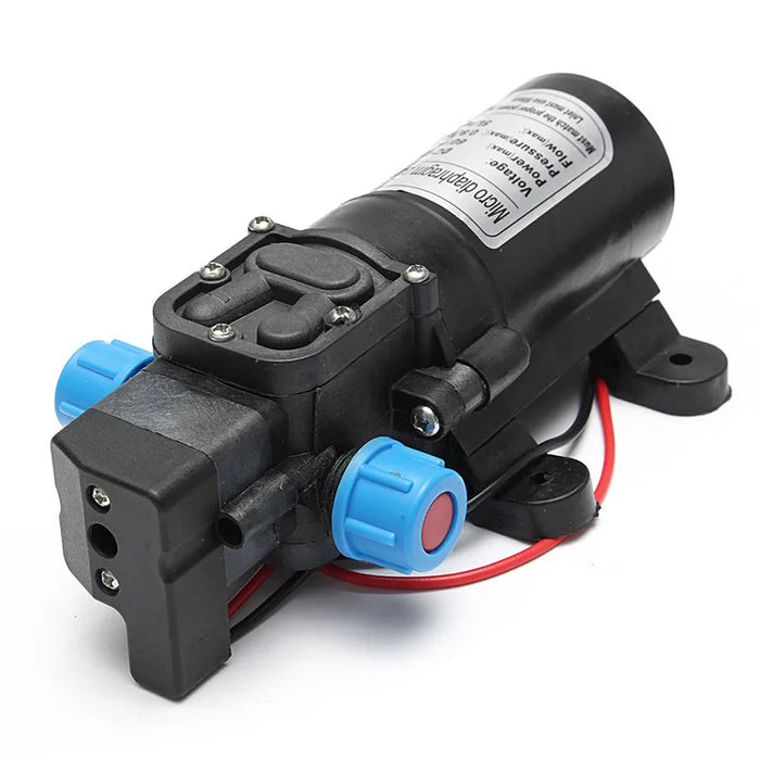 DC 12V 60W 120PSI 5L/MIN Pompa acqua elettrica agricola Nero Micro Membrana ad alta pressione Spruzzatore d'acqua Lavaggio auto 12 V