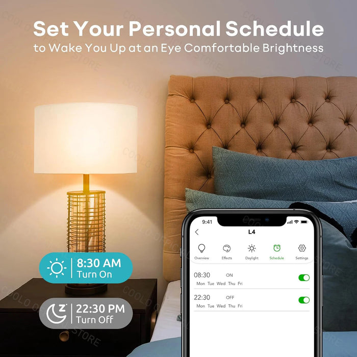 Ewelink E26 E27 lampadine a LED Zigbee Wifi Smart LED Lamp RGB + CW + WW 15W 18W lampadina a LED funziona con Alexa Google Smartthings 33