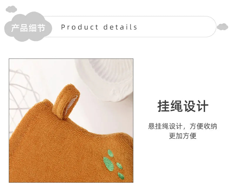 Guanti da bagno per bambini per bambini piccoli Spazzola da doccia a forma di animale dei cartoni animati Panno per il bagno per bambini Lavare il massaggio della doccia pulito