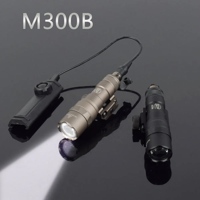 Tattico Surefire M300 M300A MINI Scout Luce Fucile Caccia Torcia A LED Airsoft Arma Pistola Luce Lanterna Torcia AR15 HK416