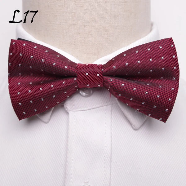 Papillon da uomo formale cravatta del ragazzo degli uomini di affari di Modo Camicia di Vestito da sposa bow tie Maschio krawatte legame regalo