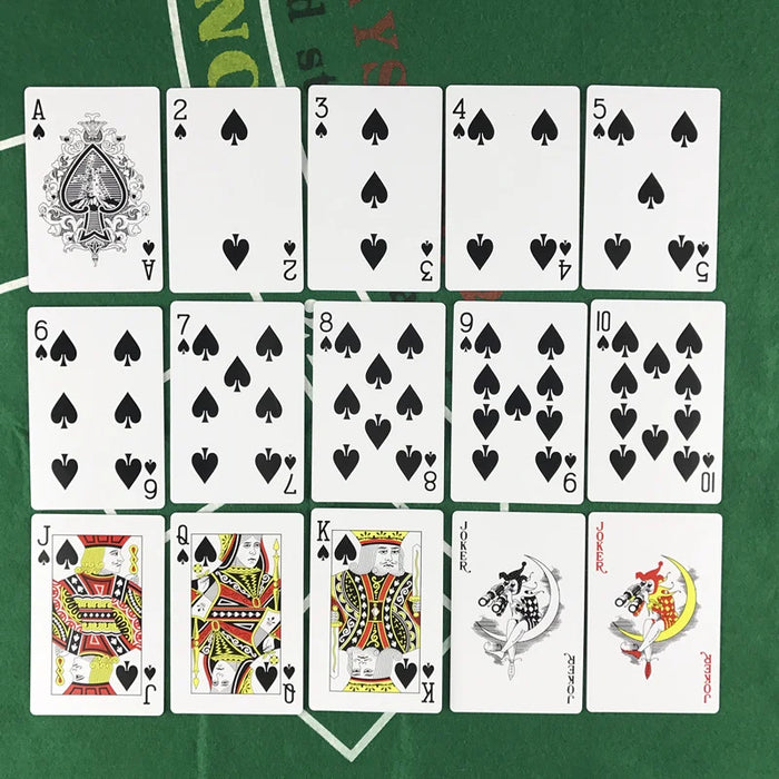 2 pz/lotto Baccarat Texas Hold'em carte da gioco in plastica resistente all'usura impermeabile Poker Card Board Bridge Poker Game Yernea