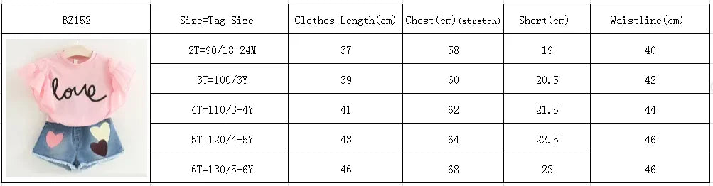 Vestiti per ragazze estate Toddler Girls Clothes 2 pezzi abiti abbigliamento per bambini per ragazze tuta per ragazze abbigliamento per bambini
