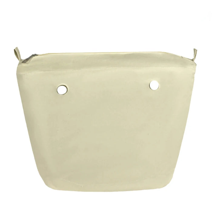 Nuovo formato classico Inserto impermeabile solido Fodera interna Inserto Tasca con cerniera per borsa Obag O Bag Accessori in silicone