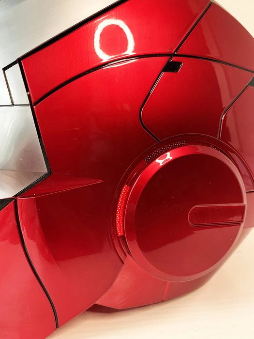 Nuovo AutoKing 1:1 Mk5 Iron Man Casco Cosplay Controllo Vocale Occhi con Modello di Luce Giocattoli per Adulti Elettrico Indossabile Regalo Di Natale