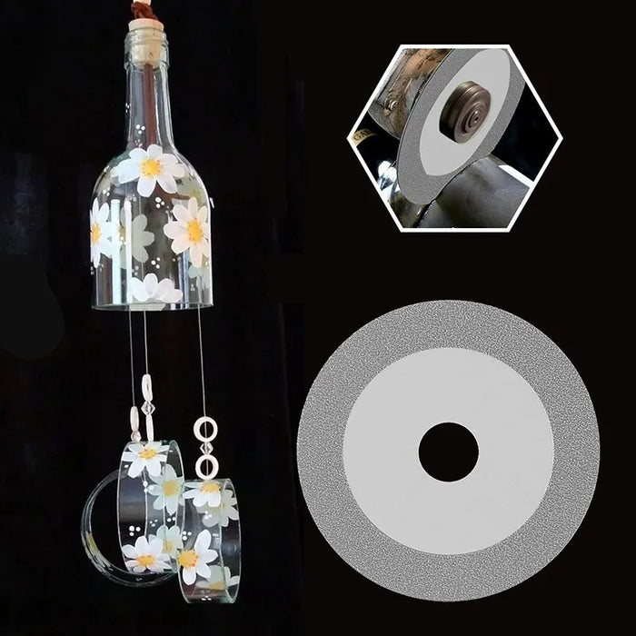 Lama per disco da taglio per vetro Disco da taglio diamantato da 100 mm Lama per sega per marmo Piastrelle in ceramica Lama da taglio speciale in giada Dropshipping