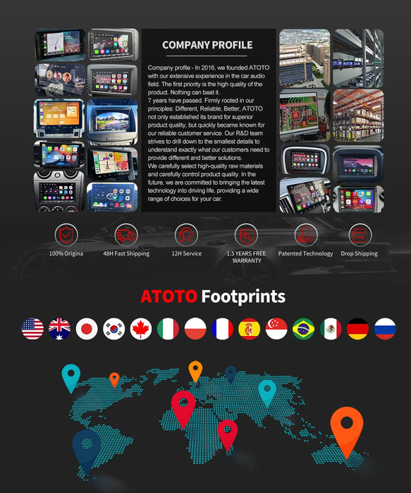 ATOTO 44 f5 44 f8 volante senza fili telecomando cinturino dell'orologio cinturino per autoradio schermo Stereo lettore multimediale unità principale