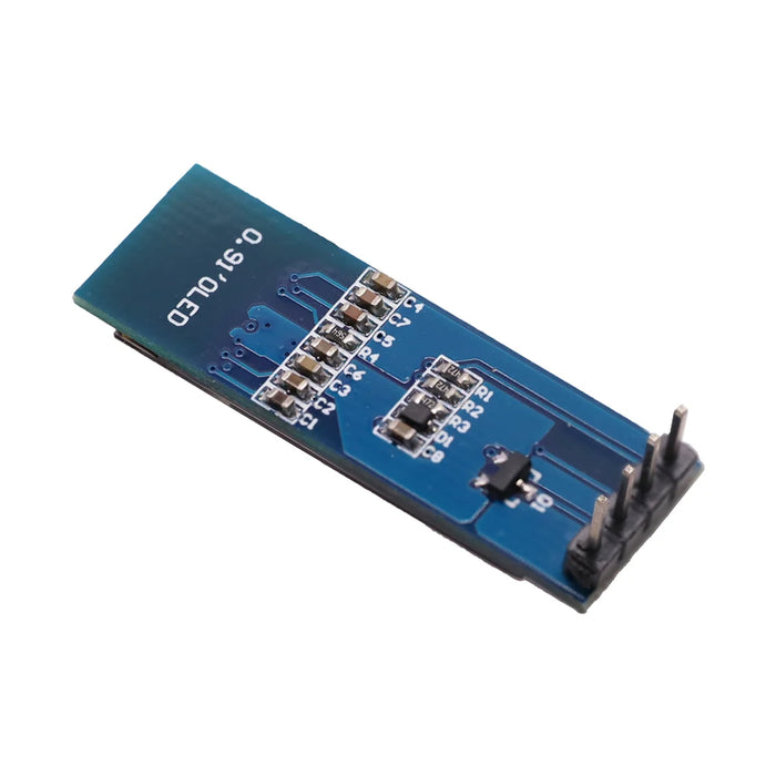 Modulo schermo LCD LED OLED da 0,91 pollici 12832 colore bianco e blu 128X32 0,91 "IIC comunicare 3,3 V-5 V per Arduino PIC