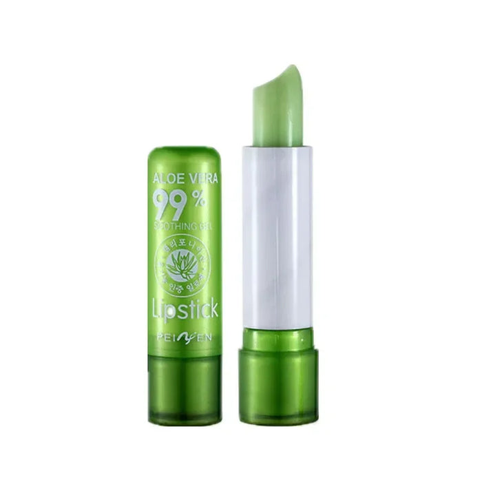 Nuovo Batom 99% ALOE VERA Cambiamento di temperatura naturale Gelatina di colore Rossetto Idratante a lunga durata Nutriente Lip tBalm Trucco