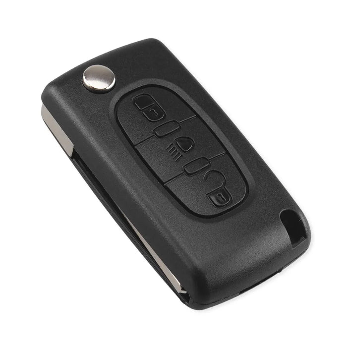 KEYYOU Per Citroen C2 C3 C4 C5 C6 C8 3 Bottoni Flip Chiave A Distanza Dell'automobile Della Copertura Della Cassa Borsette Fob VA2 Lama CE0523