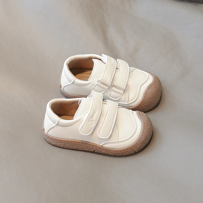 Primavera autunno neonate ragazzi scarpe Casual bambini Sneakers suola morbida antiscivolo neonato primi camminatori scarpe scarpe in pelle per bambini