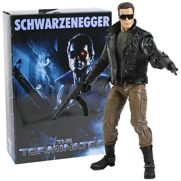 NECA Terminator 2: Giornata del Giudice T-800 Arnold Schwarzenegger Action PVC Figure da collezione Model Toy 7" 18 cm