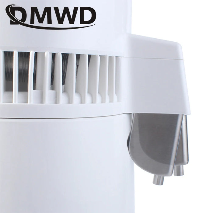 DMWD distillatore di acqua pura 4L filtro macchina per acqua distillata dentale in acciaio inox depuratore di distillazione elettrica brocca 110V 220V