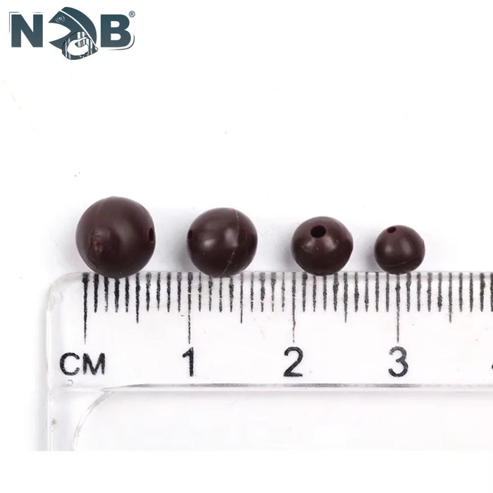 NGB 100 pz 5/6/7/8 MILLIMETRI Perline Da Pesca Alimentatore Gancio di Pesca Componenti Carpa Esca Gabbia Tappi Perline Alla Carpa attrezzatura da pesca