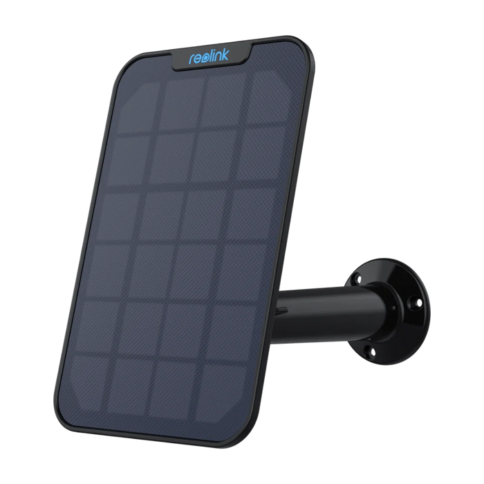 Pannello solare Reolink con cavo da 4 m per fotocamere a batteria ricaricabile Reolink Pannello solare per Argus 3 Pro/Argus PT/Trackmix/Duo 2