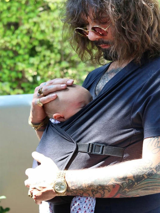 Donna incinta Top Sicurezza del bambino Canguro Tasca Carrier Vestiti di cotone Estate Madre Padre Babysitting Alimentazione Genitorialità T Shir