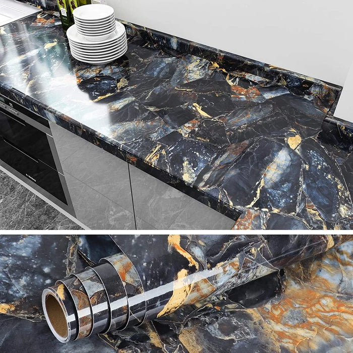 60cm cucina olio adesivo autoadesivo marmo modello impermeabile armadio stufa controsoffitto carta da parati desktop bagno ristrutturazione