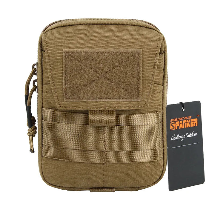 Marsupio tattico EDC Molle Marsupio multiuso Marsupio multifunzione con doppia cerniera Custodia per attrezzi da caccia