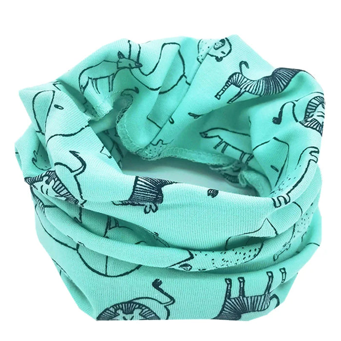Nuovo autunno inverno bambini sciarpa di cotone LIC bambini bambino sciarpa al collo ragazzi ragazze sciarpe bambino collare caldo O anello fazzoletto da collo magico