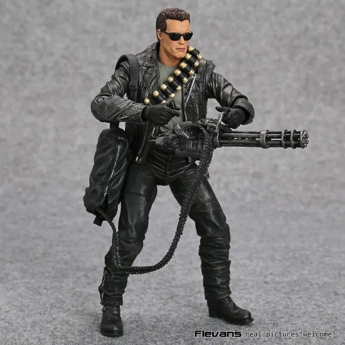 NECA Terminator 2: Giornata del Giudice T-800 Arnold Schwarzenegger Action PVC Figure da collezione Model Toy 7" 18 cm