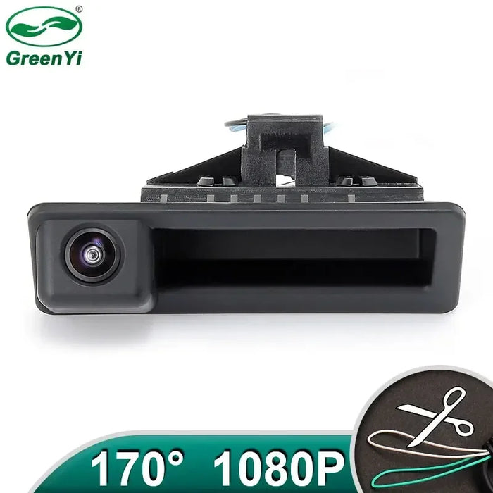 Veicolo HD AHD 1080P Obiettivo Fisheye Auto Retromarcia Tronco Maniglia Della Macchina Fotografica Per BMW Serie 3 Serie 5 X5 X6 E60 E70 E82 E90