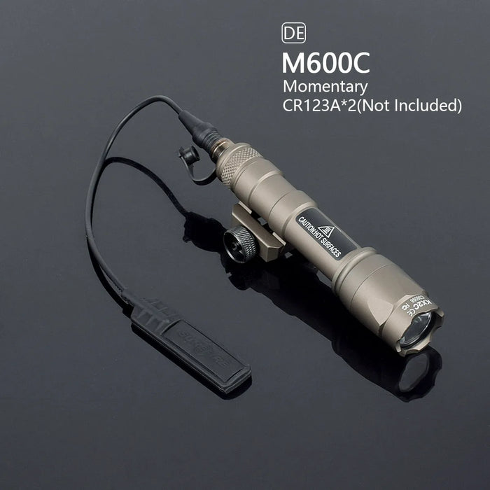 Tattico Surefire M600 M600B M600C Arma Luce Lanterna Fucile Torcia Elettrica Pistola Scout Luce Torcia Caccia Pictinny Rail