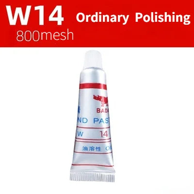 1 pz pasta lucidante per metalli pasta abrasiva diamantata pasta abrasiva oleosa in metallo ambrato pasta lucidante diamantata per vetro di giada