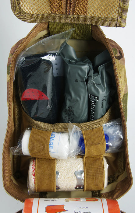 Kit di pronto soccorso custodia fornita set completo Molle per configurare kit di sopravvivenza Kit di emergenza all'aperto Trauma Outdoor Gear IFAK EMT