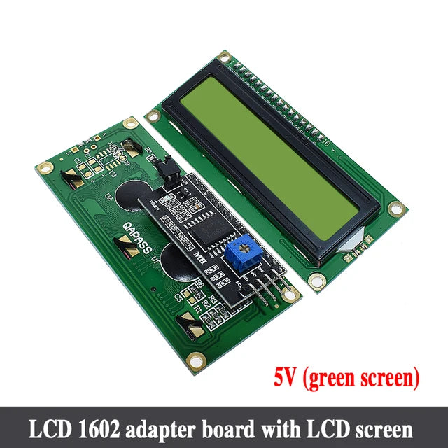 LCD1602 LCD 1602 2004 12864 modulo Schermo blu verde 16x2 20X4 Modulo display LCD caratteri HD44780 Controller luce blu nera